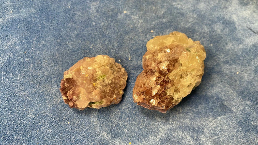 Lepidolite with Green Tourmaline