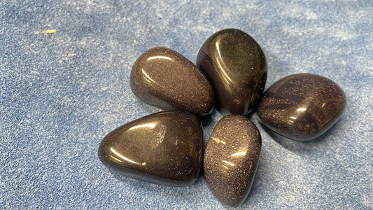 Blue Gold Stone