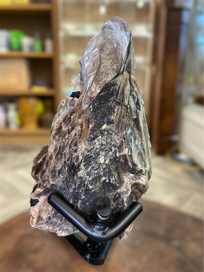 Muscovite Mica, Black Tourmaline and Clear Quartz